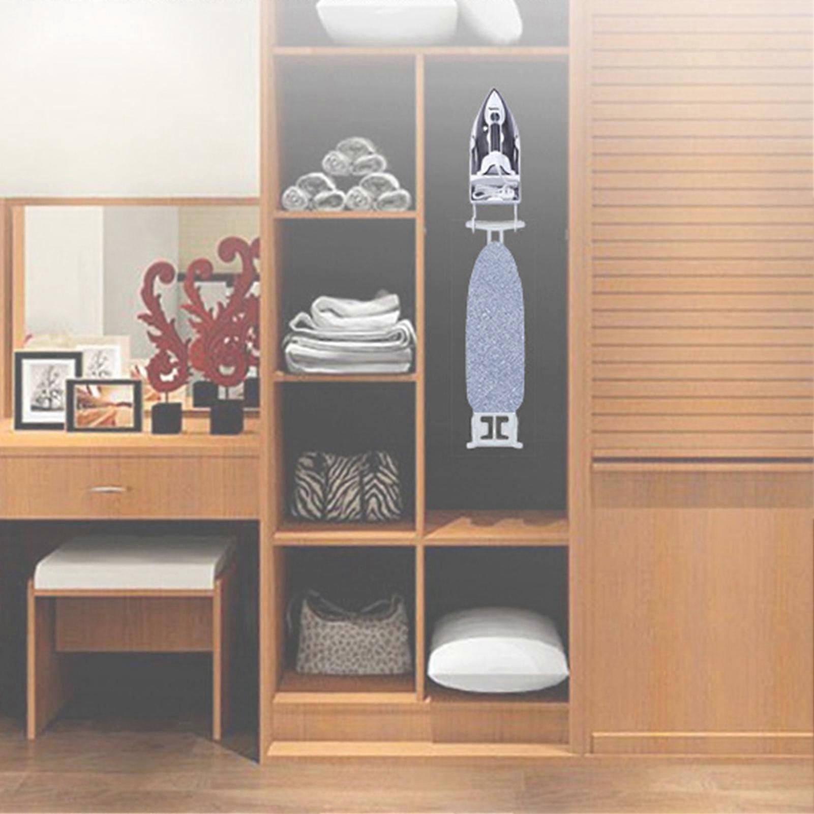 Iron Holder Wall Mounted Heat Resistant Widened Electric Iron Organizer ...