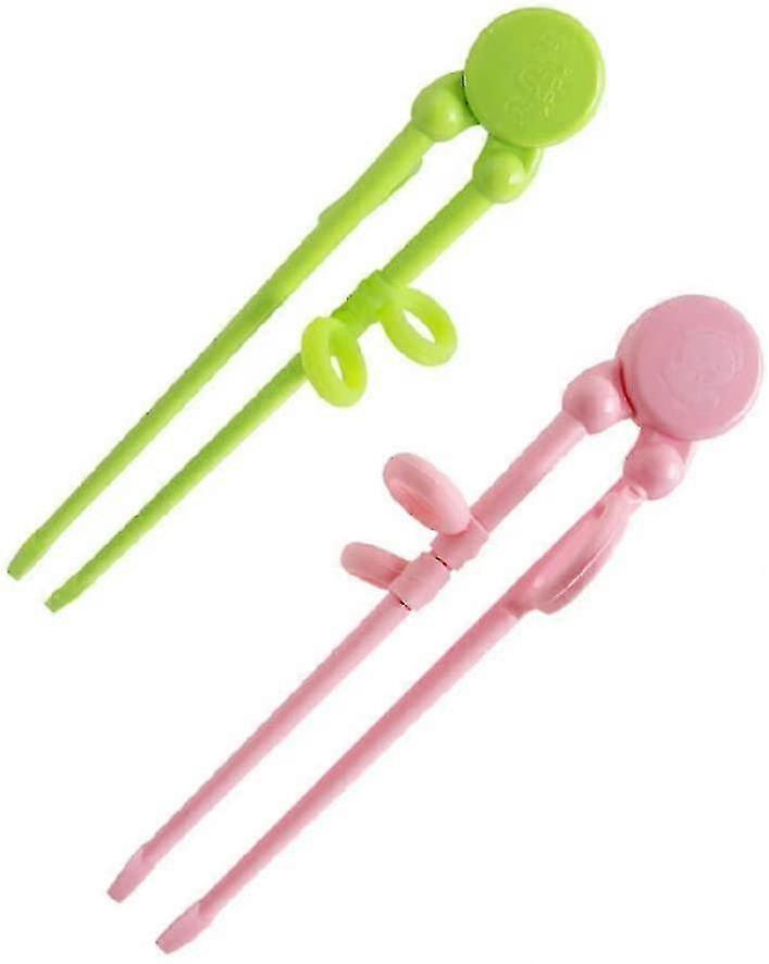 2 Pairs Training Children Beginners Learning Chopstick Helper