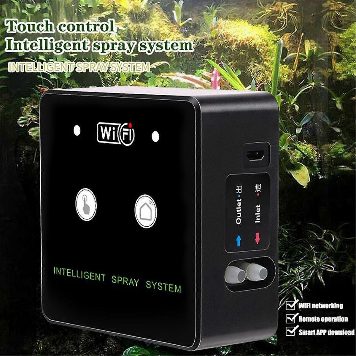 Rainforest Sprayer WiFi Control Automatic Mist Rainforest Timing Sprays System Kit Irrigation Repti