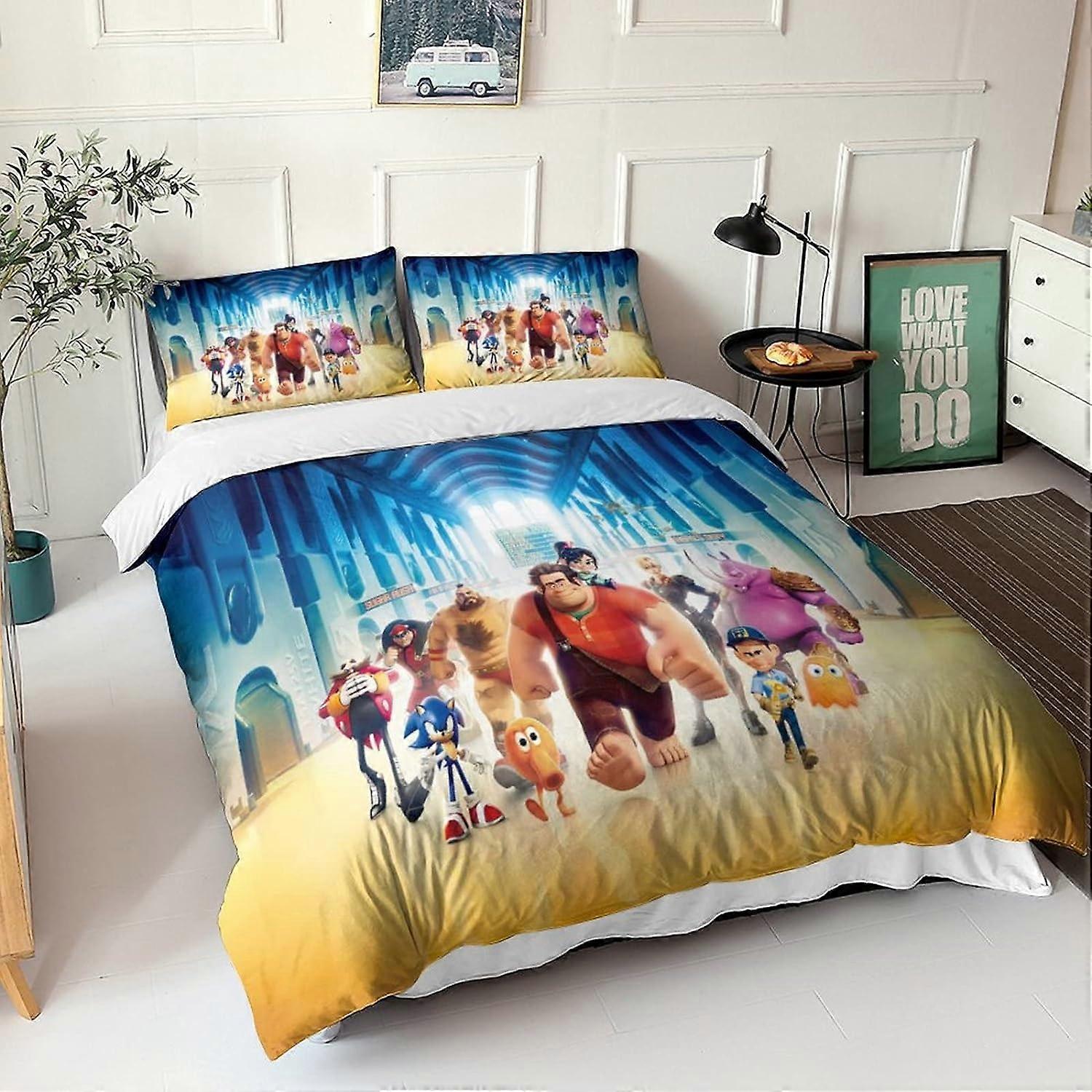 Wreck-it Ralph 3D Duvet Cover, Wreck-it Ralph Theme 3D Printed Pattern ...