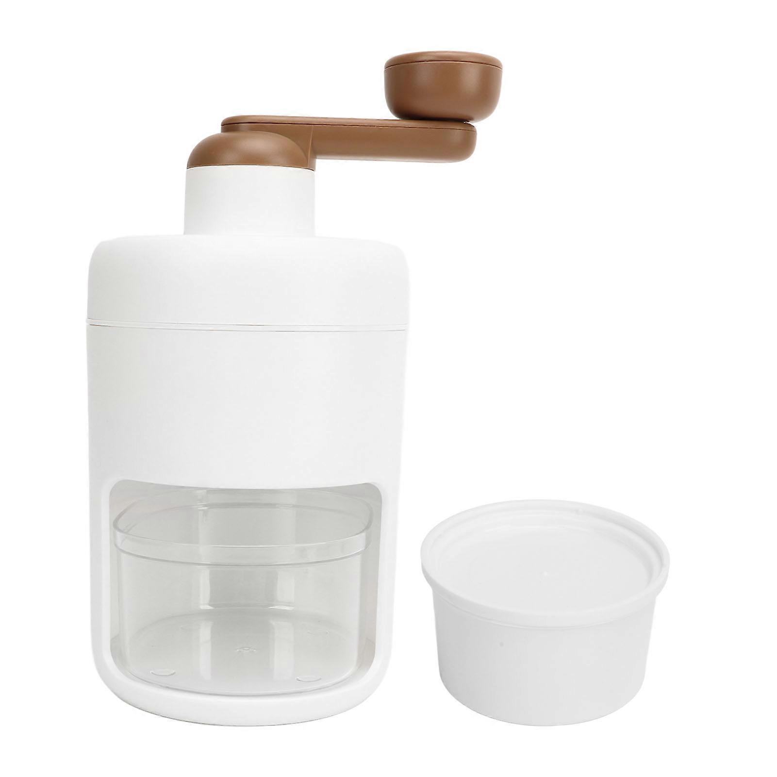 Manual Shaver Ice Machine, Solucky Portable Ice Crusher And Snow Cone Machine For Home Use, Premium Shaved Ice Machine For Making Snow Cones, Includes