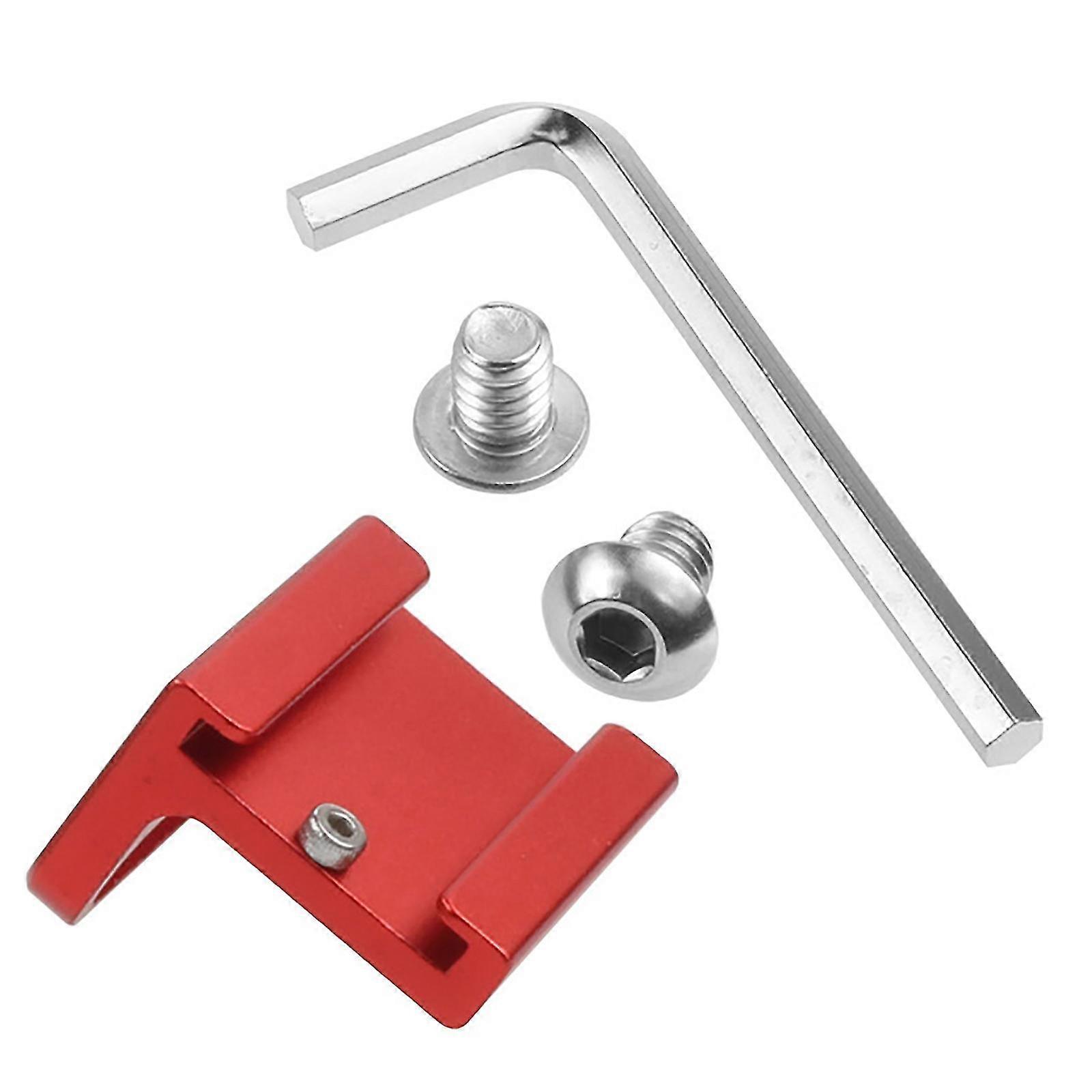 Cold Shoe Mount Adapter 90 Degree Angle For Camera Rig Attach Side Cage Plate