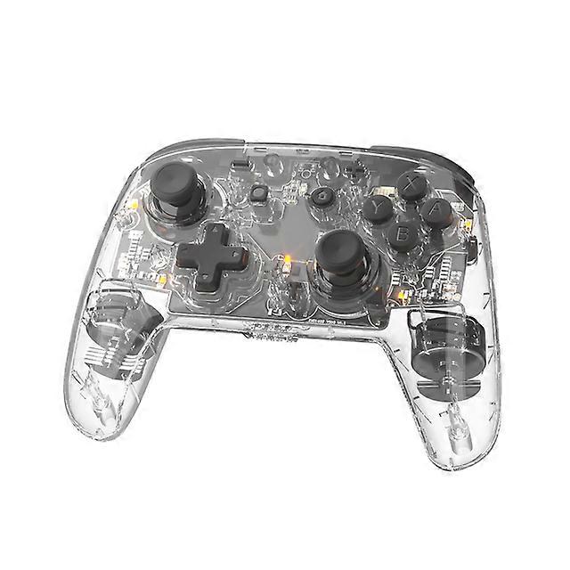 Transparent Pro/Mini Controller Wake Up Function Bluetooth Wireless Compatible Nintendo Switch/Lite/OLED