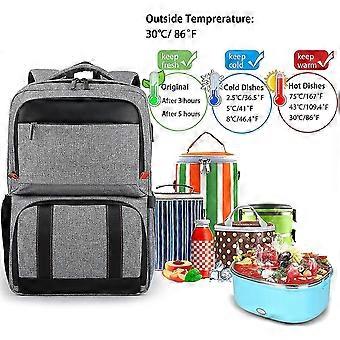 backpack with food storage cooler laptop BERTASCHE Lunch Backpack, 15.6 inch w/Insulated Lunch box for Men Women, Vintage Work Backpack for College Business Commuter Travel : Home & Kitchen Perfect for outdoor activities such as beach MATEIN Insulated Lunch Backpack for