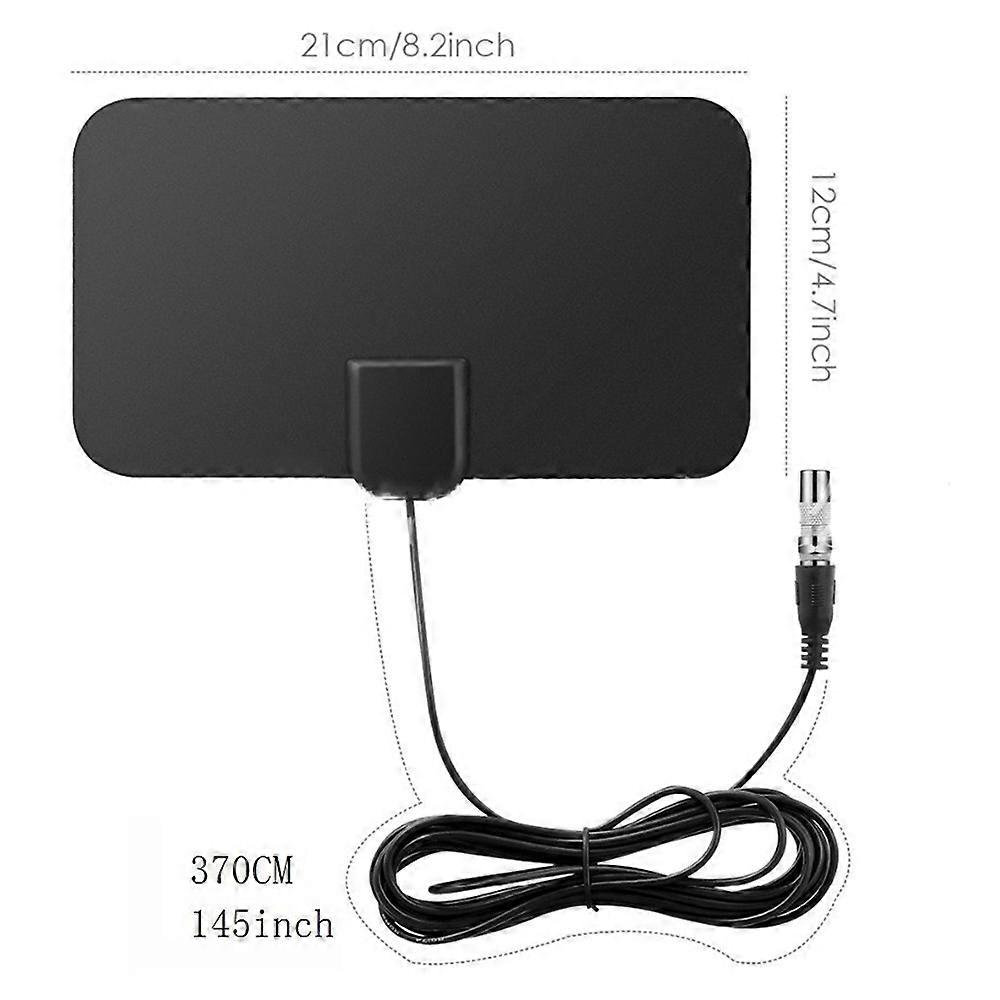 TV Antenna HDTV Amplifier Digital HDTV Antenna Indoor Super Flat TV ...