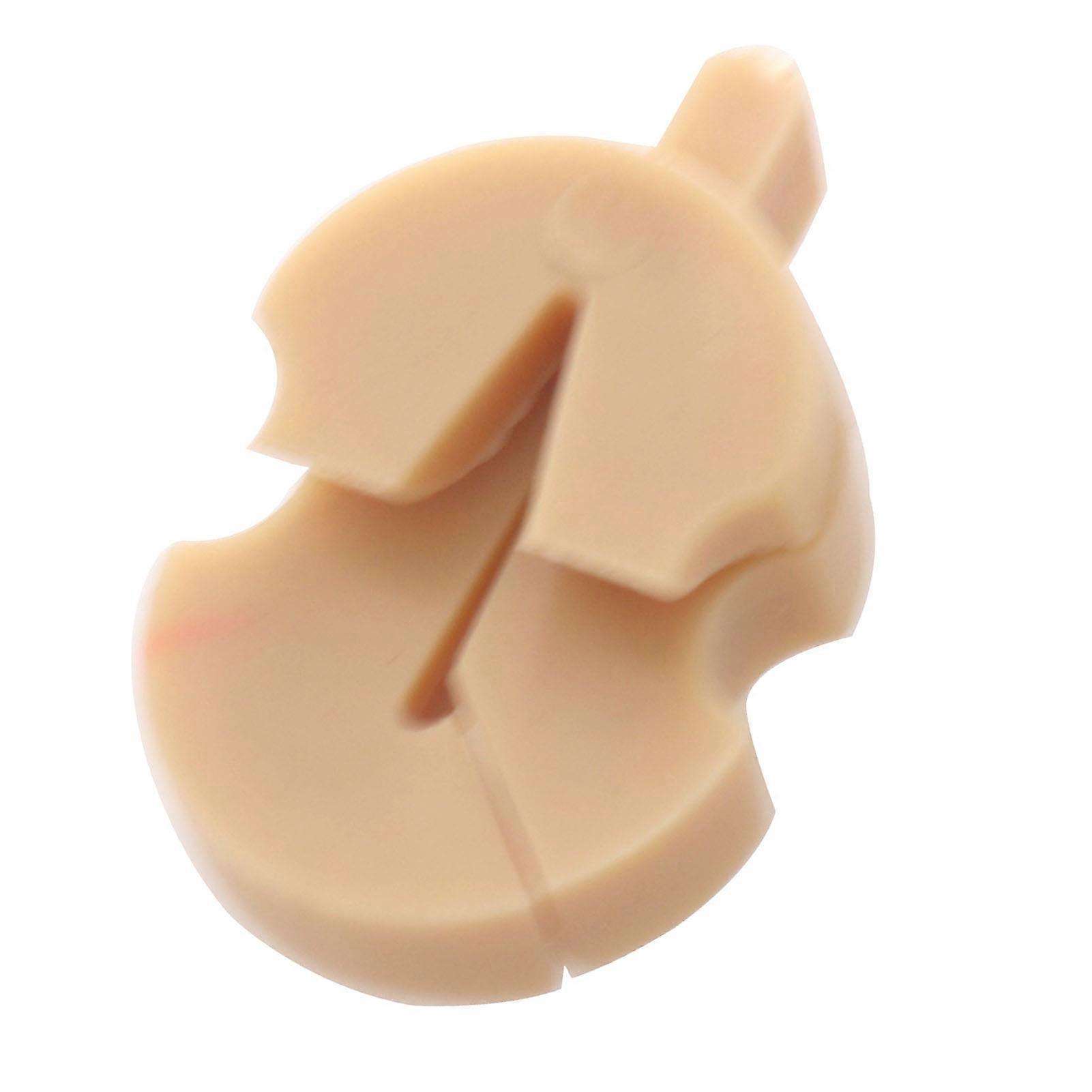Violin Practice Silencer Effective Soft Sturdy Durable Wear Resistant Rubber Violin Mute for Violin