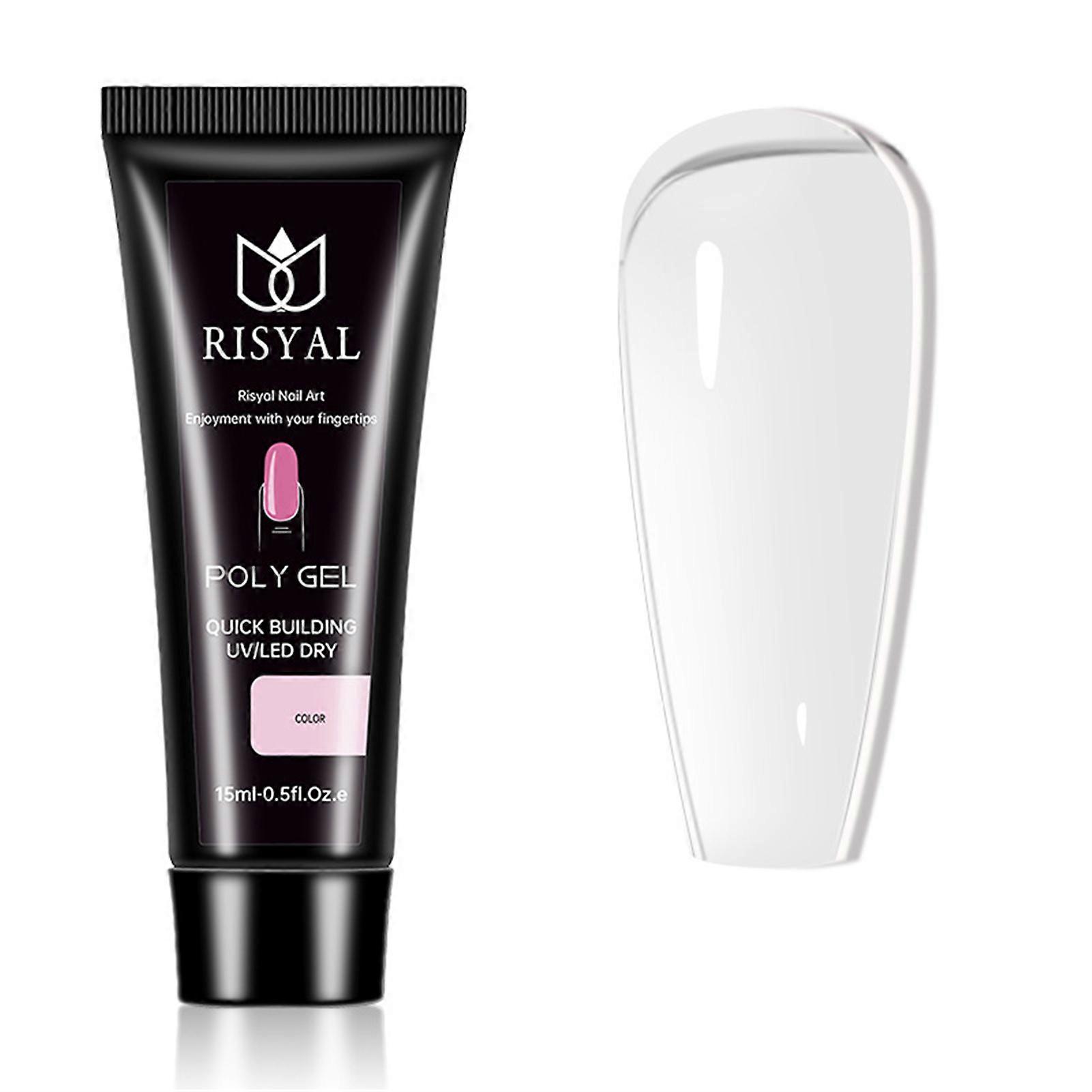 15ml Nails Poly Eetension Gel Lengthening Short Nails Manicure Tool for Manicure Beginner