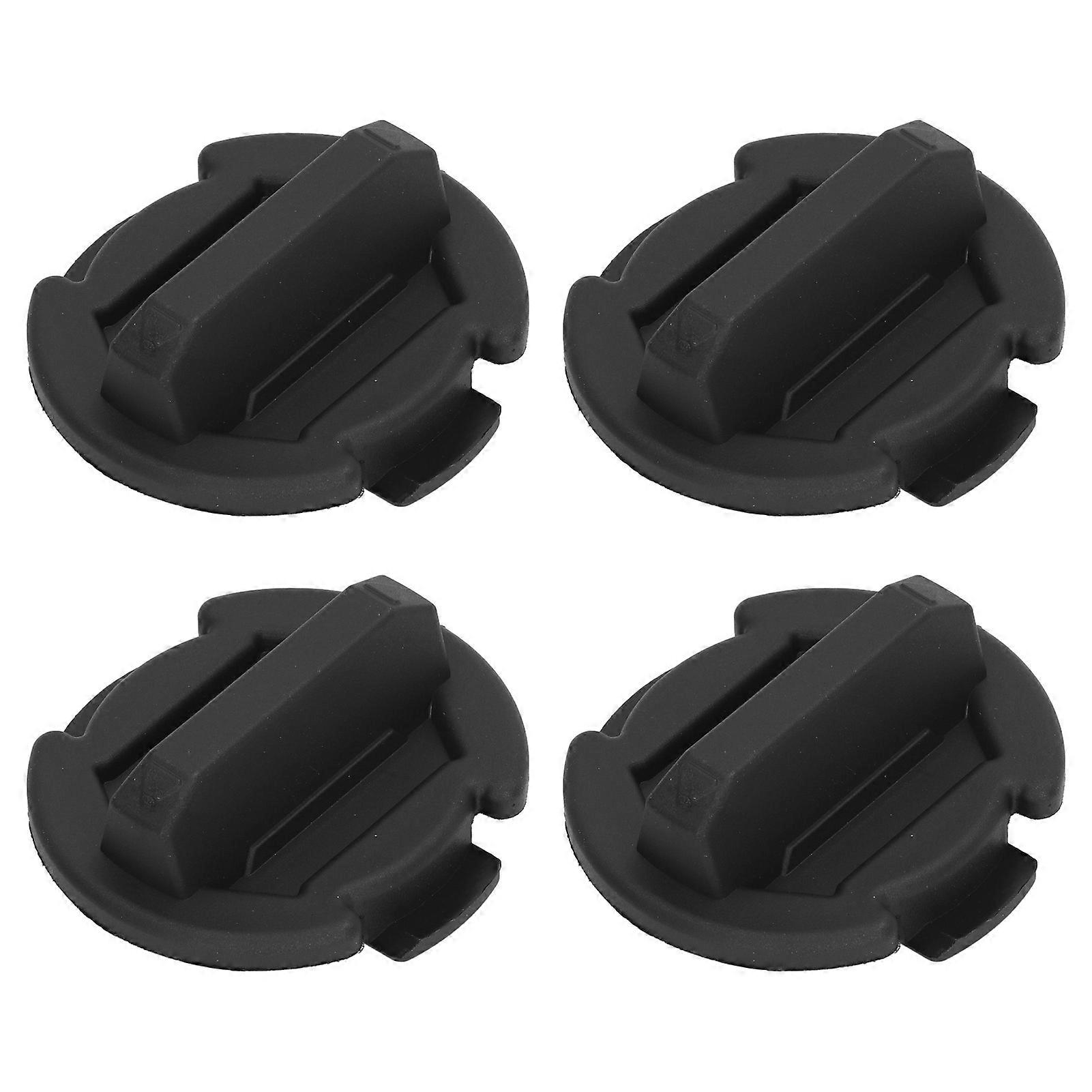 4PCs Black Floor Drain Plug Twist Good Sealing Replacement for Polaris RZR General