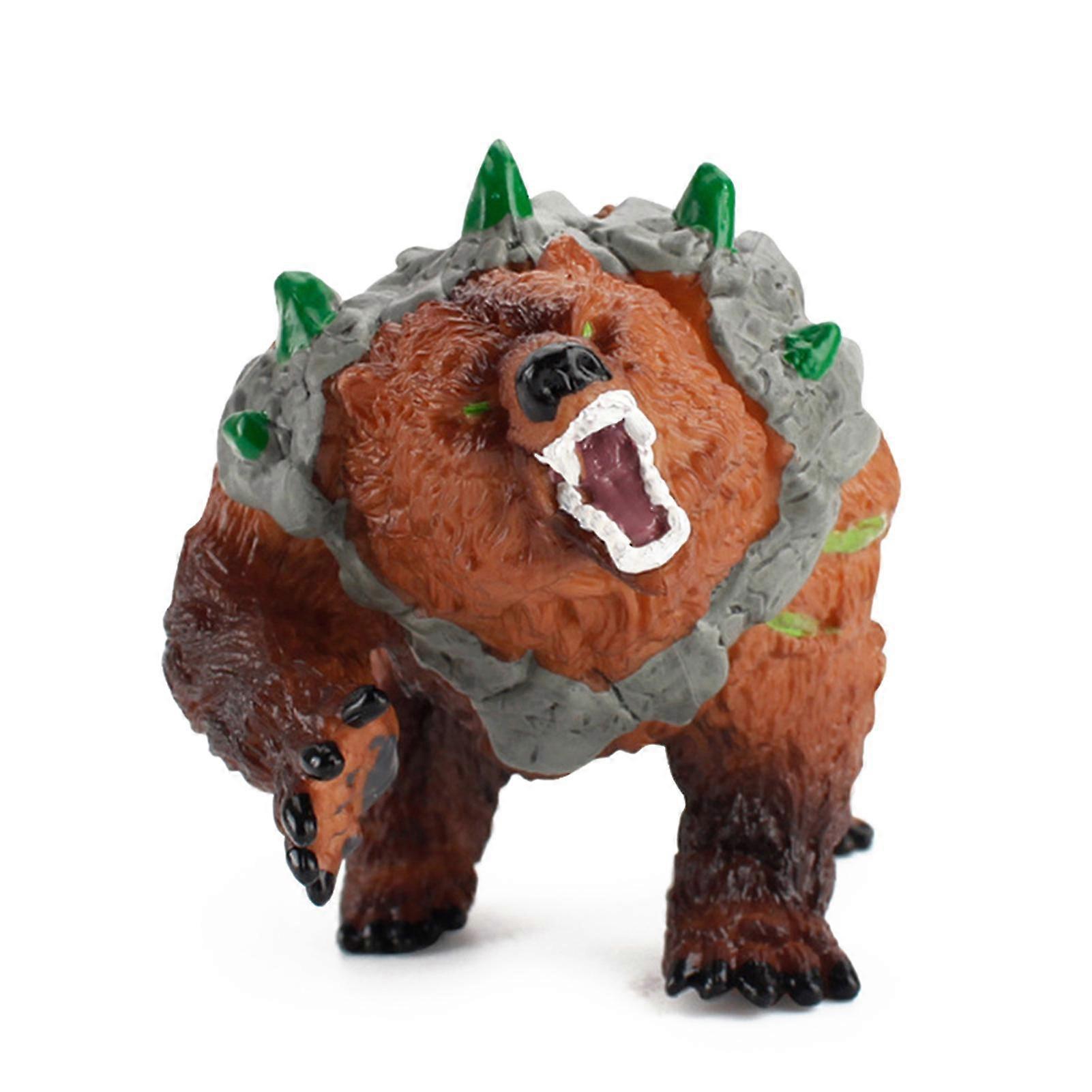 Bear Solid Pvc Action Figure Desktop Decorative Ornament Collection Gift