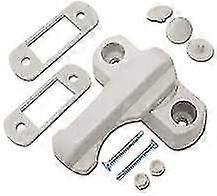2pcs - Extra Security Locks For Upvc Window & Doors - White