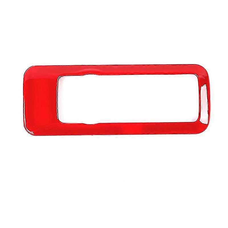 S Buttons Panel Frame Cover For 2021 2022 Accessories, Red