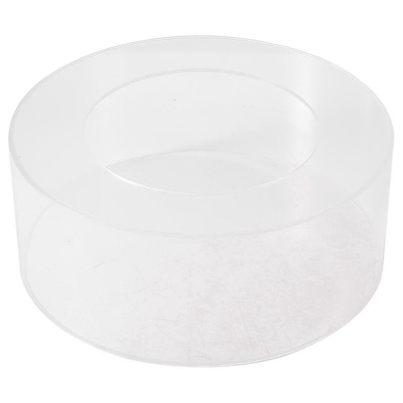 1pc Round Acrylic Cake Display Board Cake Edge Smoother Scraper Cake Tray Diy Round Decor Cake Refi