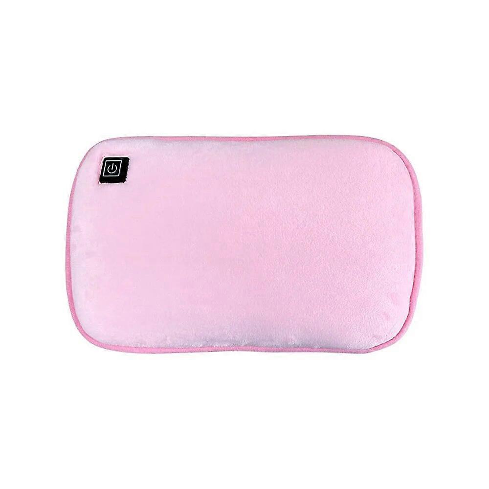 Snabbuppvärmning USB Plysch Plug-In Handvärmare Elektrisk värmedynavärmare Handkudde Varm Vintervärmare för vinter utomhusresor