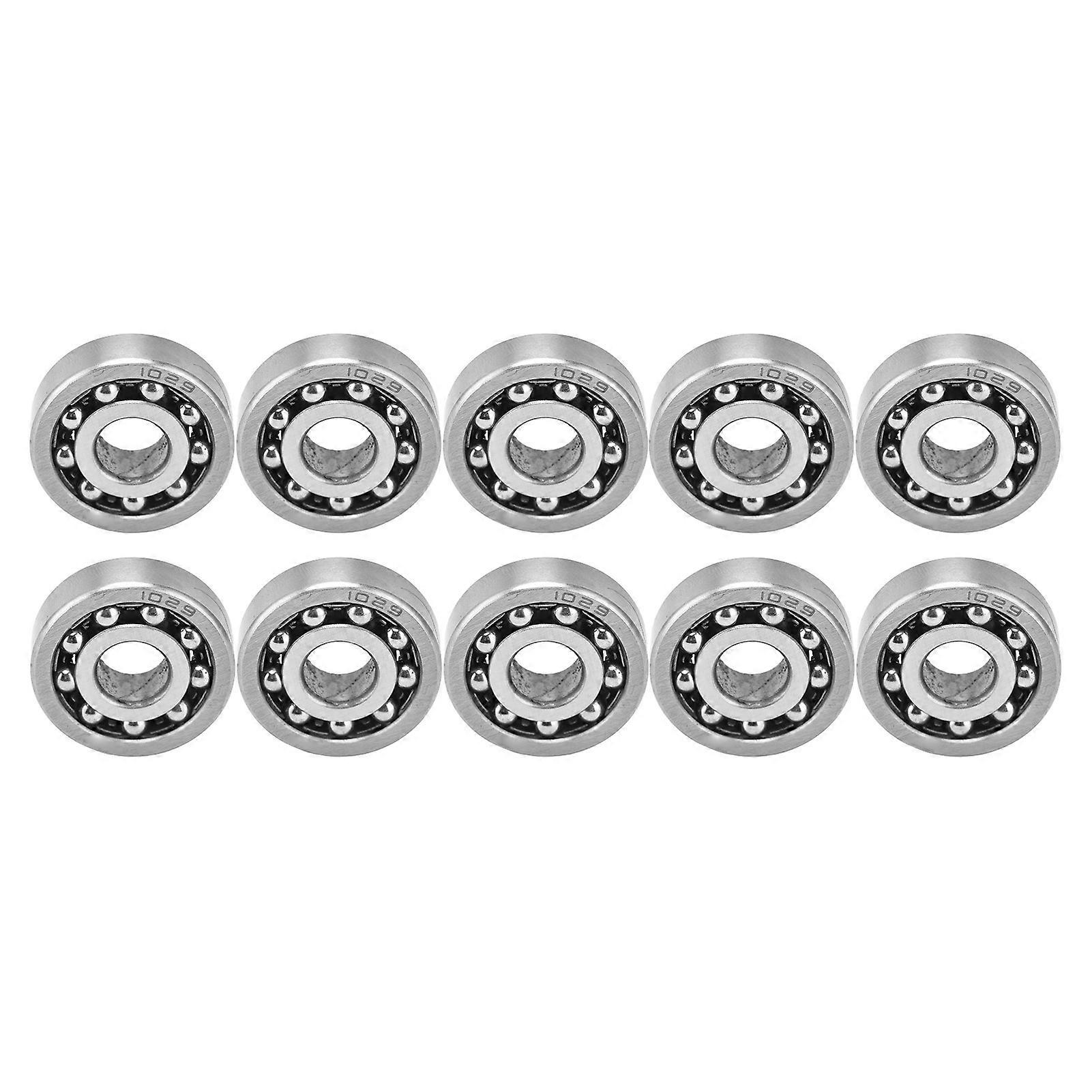 Lot de 10 roulements à billes en acier 1029, fabrication soignée, technologie avancée, faible bruit