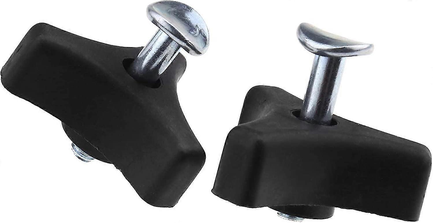 lawnmower triangular handles 8mm pack of 2 with nuts and bolts