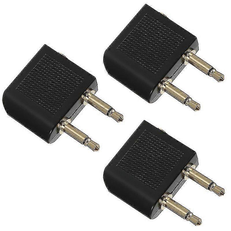 3pcs Airplane Adapter