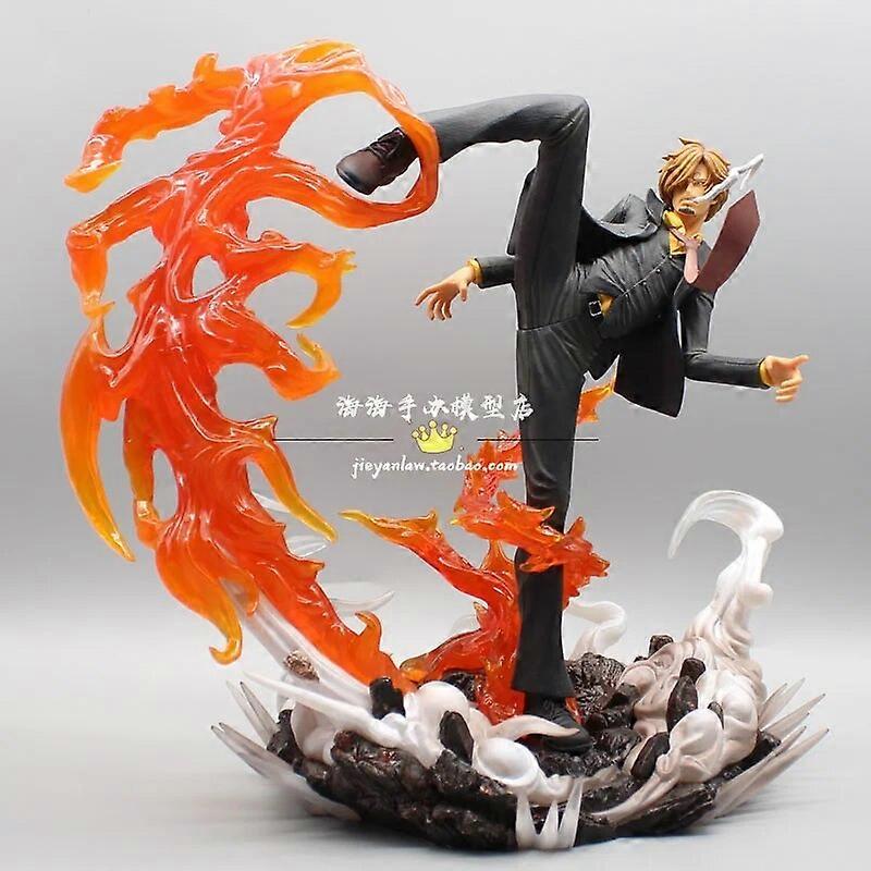 30cm ένα κομμάτι Gk Vinsmoke Sanji κυνηγός ανεμιστήρας Anime φιγούρες PVC δράση φιγούρα συλλεκτικά πρότυπα παιχνίδια για τα δώρα γενεθλίων παιδιών
