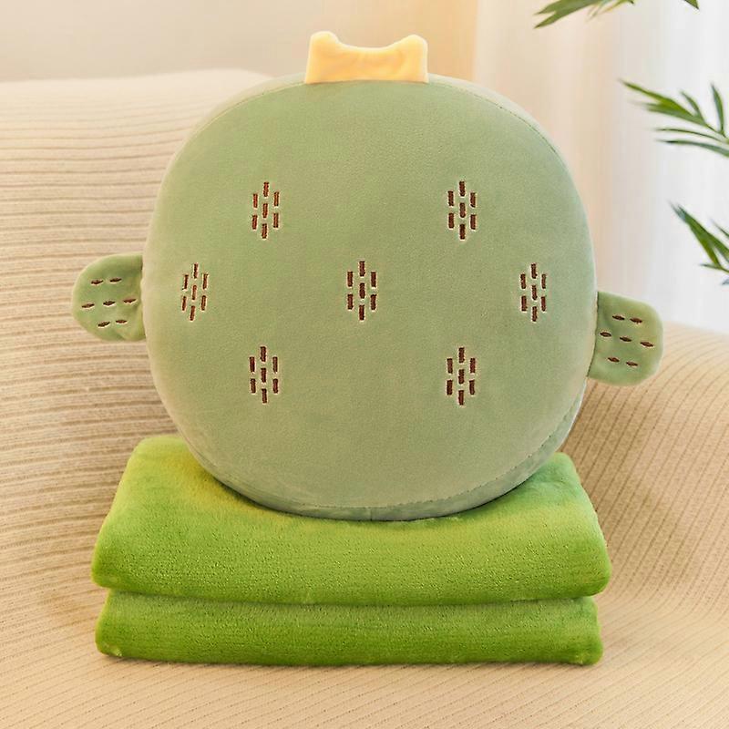 Cuscino multifunzionale 3 in 1 a forma di frutta - Include una coperta da 35*35 cm, perfetto per i riposini in ufficio, un'ottima idea regalo.