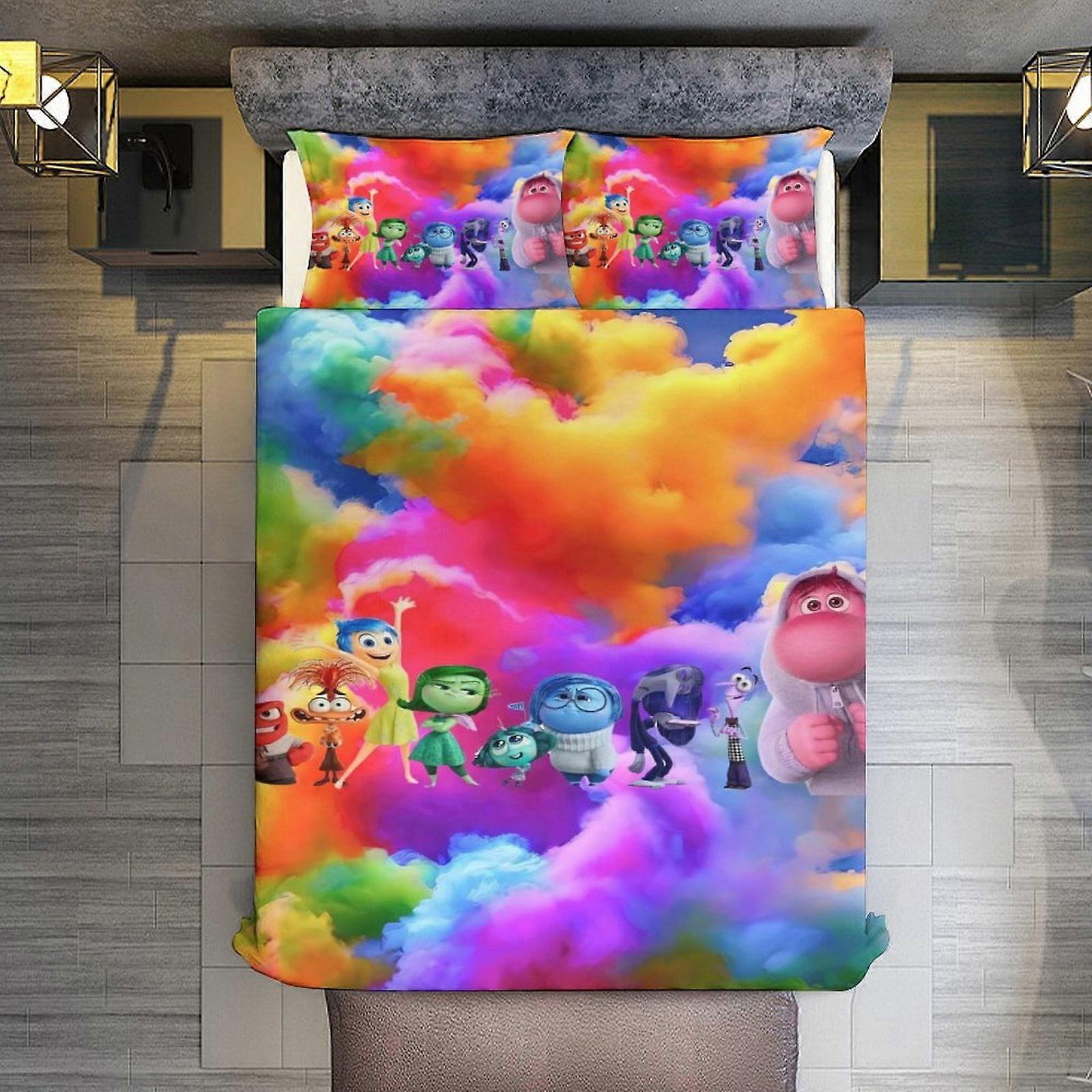 KA570 à l’envers . Ensemble de couette 3D Ensembles de literie en microfibre légère (1 housse de couette, 2 taies d’oreiller) Draps de lit RM570