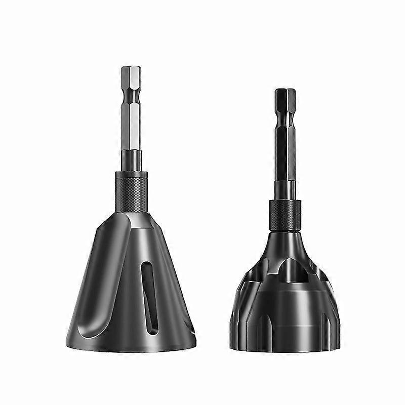 2pcs Deburring External Chamfer Tool, External Deburrer, External Deburrer for Repairing Screws, Deburrer for Diameter 5-25mm