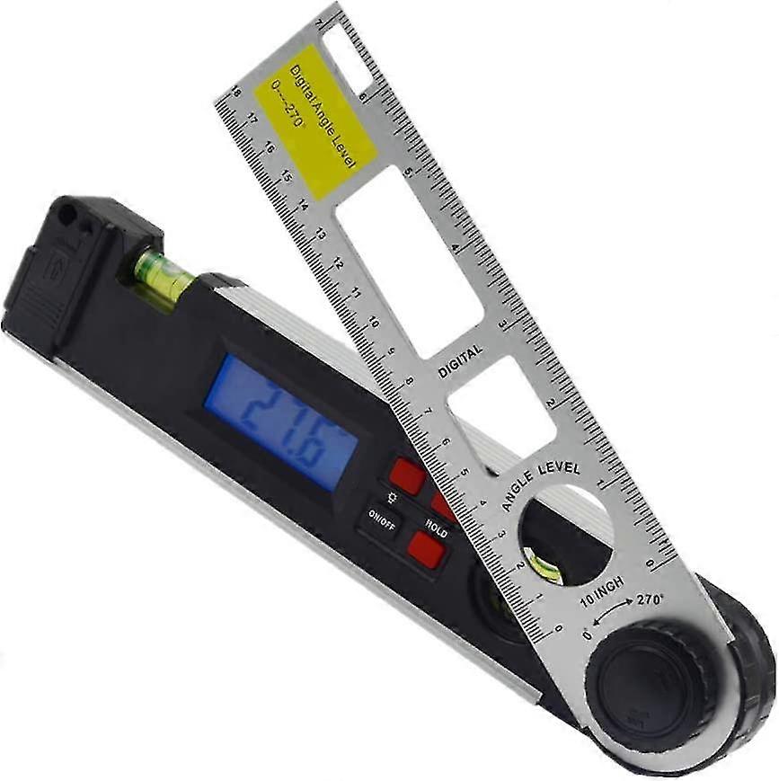 Angle Measurer 0-250, Laser Level With Digital Display, Level With Led Backlight, Digital Protractor