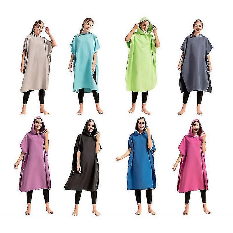 Beach Quick Drying Cape Microfiber Vattenabsorberande badrockrock