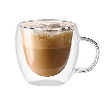 Double Wall Glass Coffee Mugs 150ml Insulated Clear Espresso Cups Glass  Cappuccino Tea Latte Beverage Glasses | Fruugo NO
