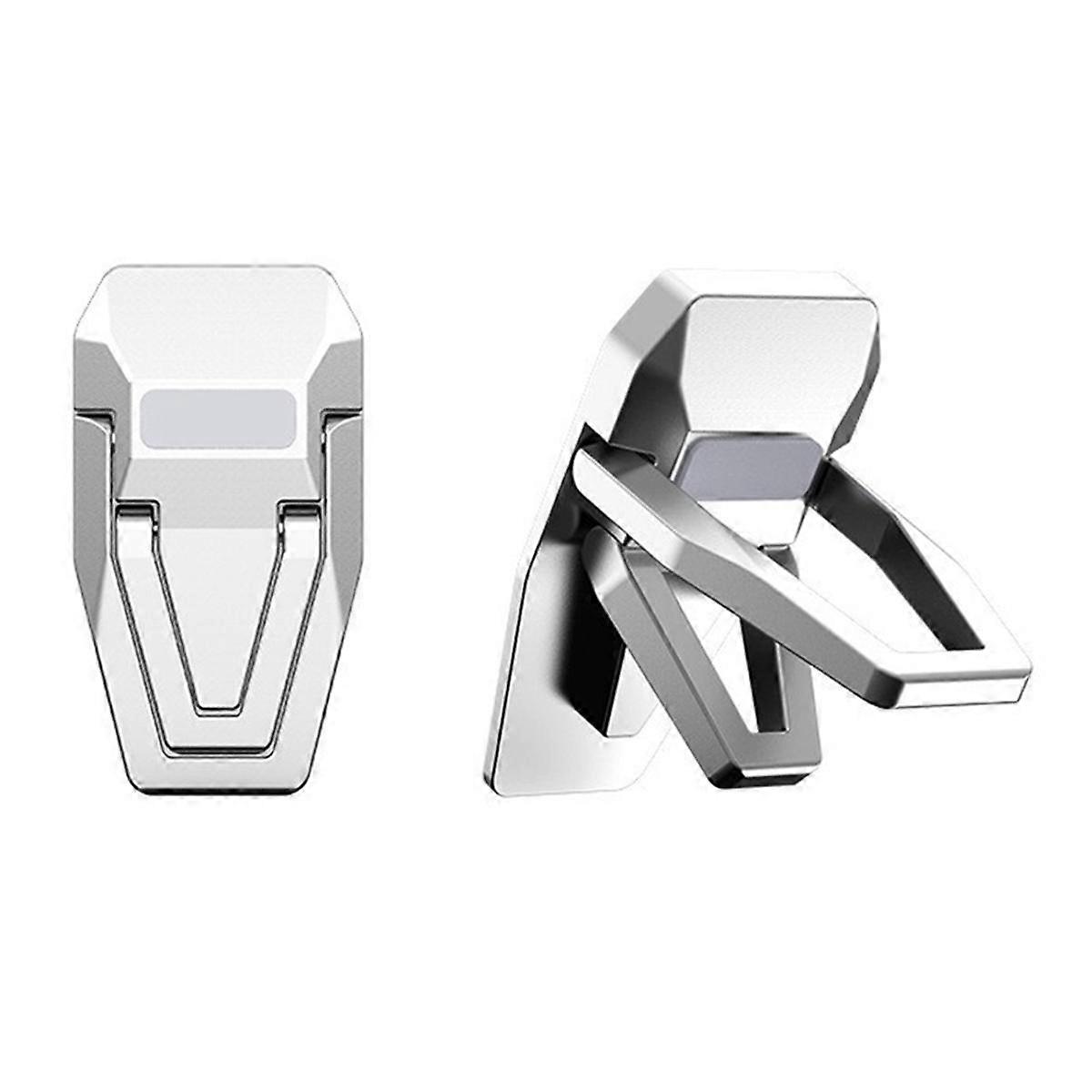 Mini Portable Laptop Stand Foldable Invisible Laptop Riser with 2 Adjustable Angles for Laptops/Mobile Phones/Tablets B