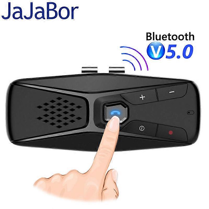 Bluetooth Car Kit Handsfree Speakerphone Wireless with Microphone Bluetooth 5.0 Automatic Shut Down and Auto Connect