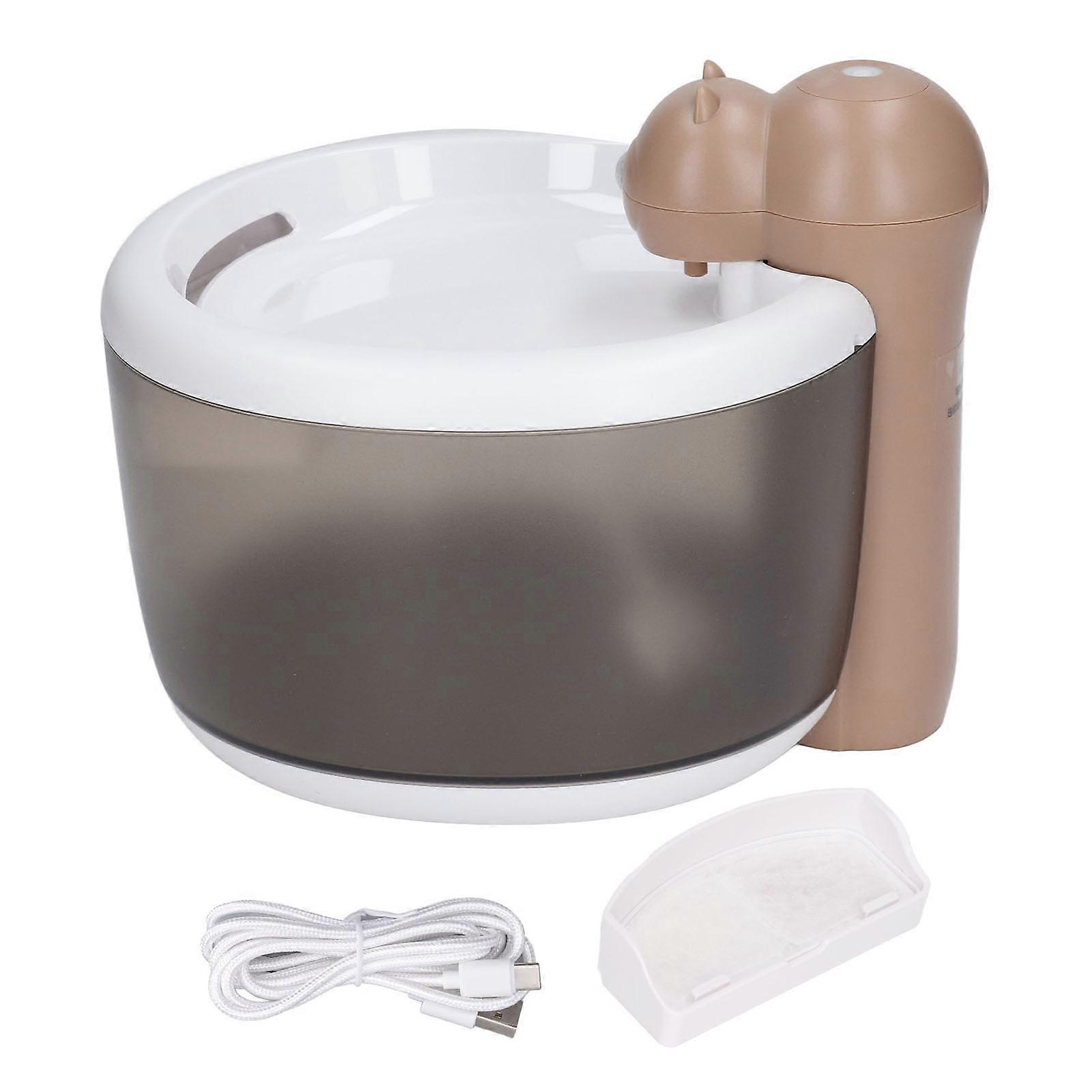 Wireless Cat Drinking Fountain Motion Sensor Automatic Pet Drinking Fountain with Filter