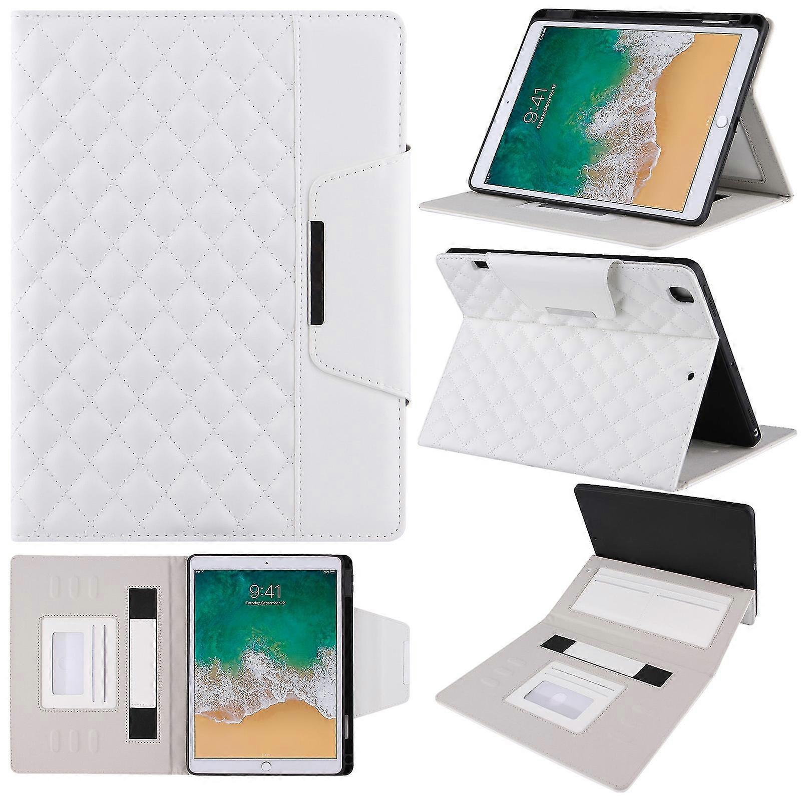 Checkered Leather Case For Ipad 9.7 (2018 / 2017) PXCL