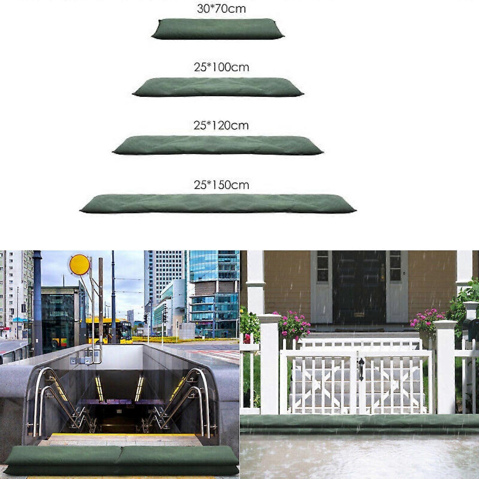 שקית מחסומי הצפה המופעלת במים ארוכים חסונה לכלי הצפה במוסך מרתף, 100% חדש