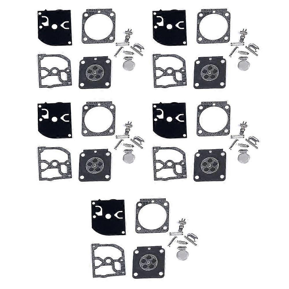 5 Set Carburetor Repair Kit Trimmer Parts Rb-100 Gasket Diaphragm For Stihl Hs45 Fs55 Fs38 Bg45 Mm5