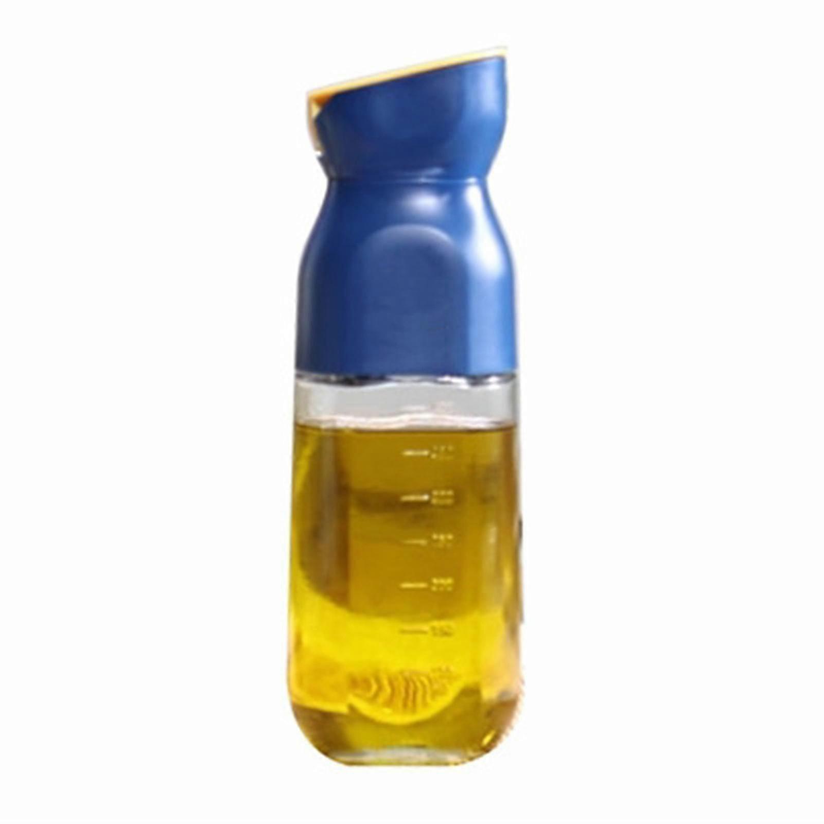 Oil Dispenser Bottle With Automatic Cap Clear Leakproof Liquid Condiments Container For Kitchen New