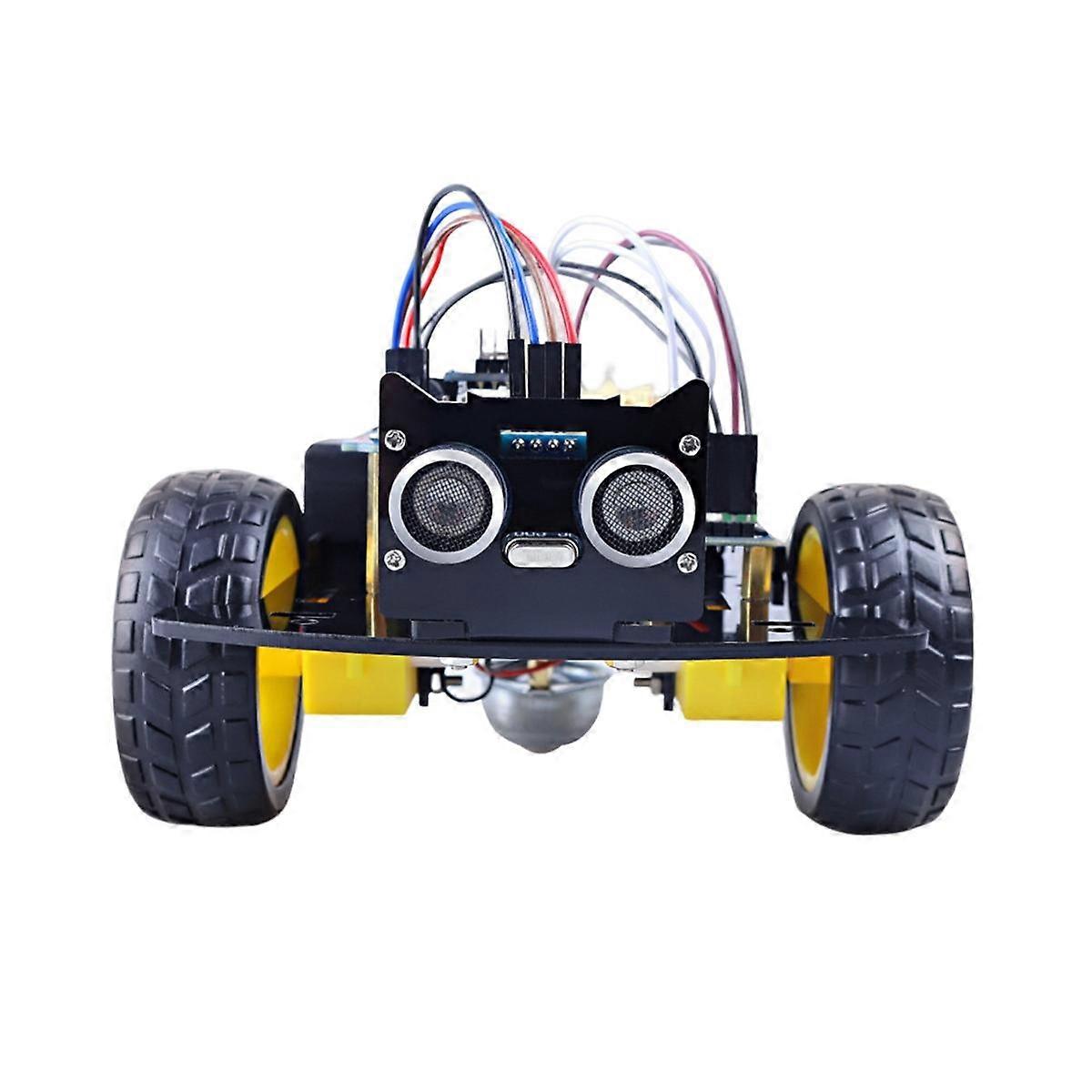 Autó intelligens robot programozó készlet DIY elektronikus készlet Intelligens autó robot készlet programozási tanulási program
