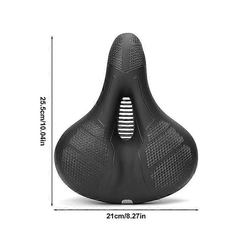 Soft Comfortable Bicycle Saddle Cycling MTB Saddle Hollow Breathable Widening Thickening Shock Absorber Mountain Bike Seat