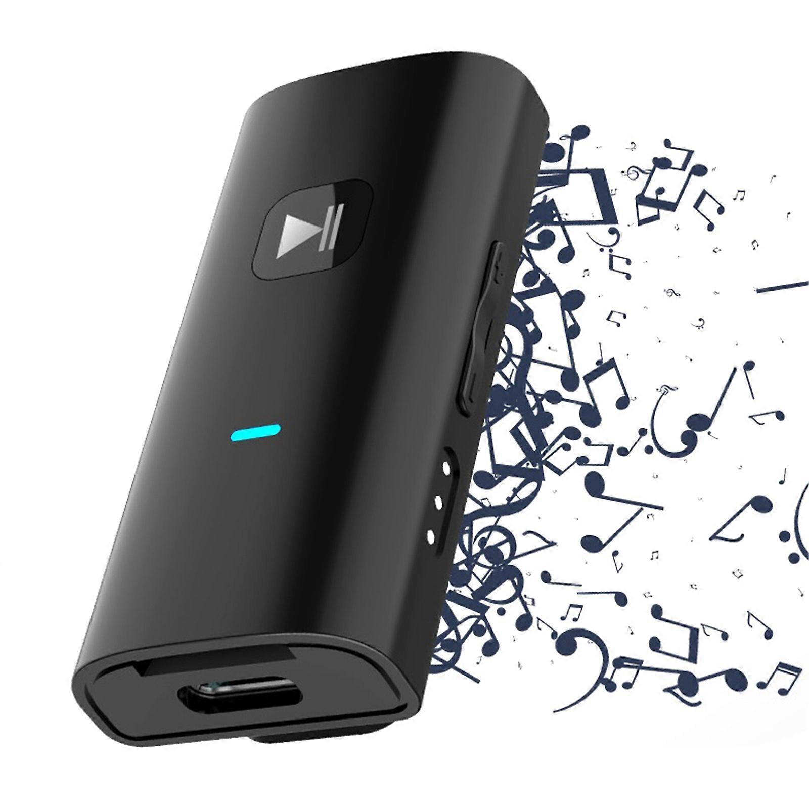 BT5.0 Lavalier Two-in-one Bluetooth-compatible Receiver Wireless TF Transmitter