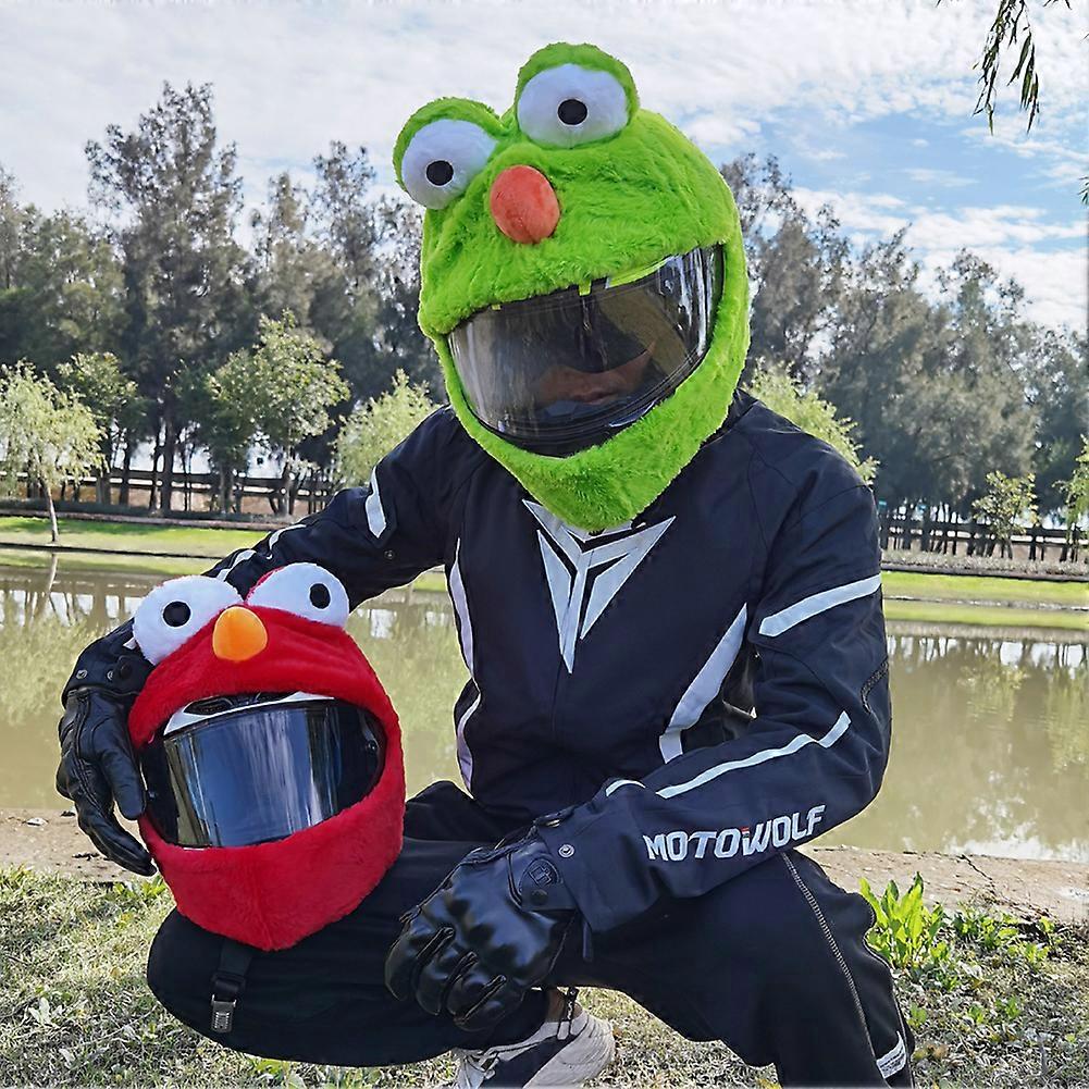 Copricasco Moto, Copricasco da Moto in Peluche, Copricaschi Divertenti