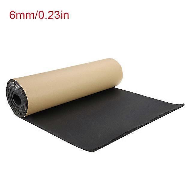 200*50cm 3/6mm Car Sound Mat Proofing Deadener Hot Mat Noise Proof Bonnet Insulation Deadening Engine Firewall Heat Foam Cotton