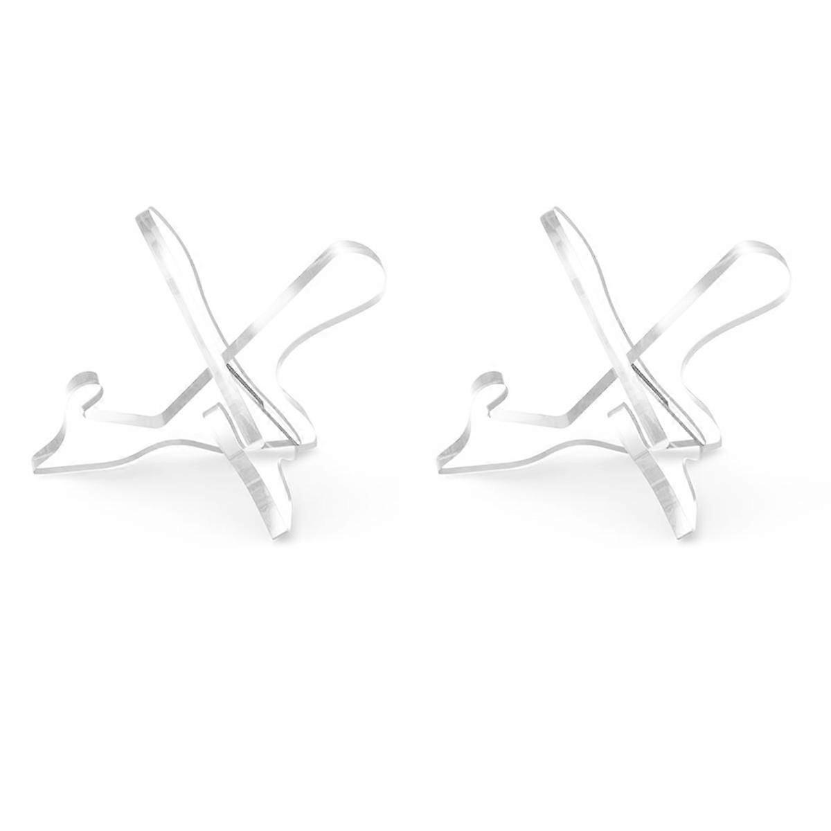 Acrylic Cookbook Stand, Cookbook Holder Cook Book Stand for Kitchen Counter, Multifunctional Display Stand