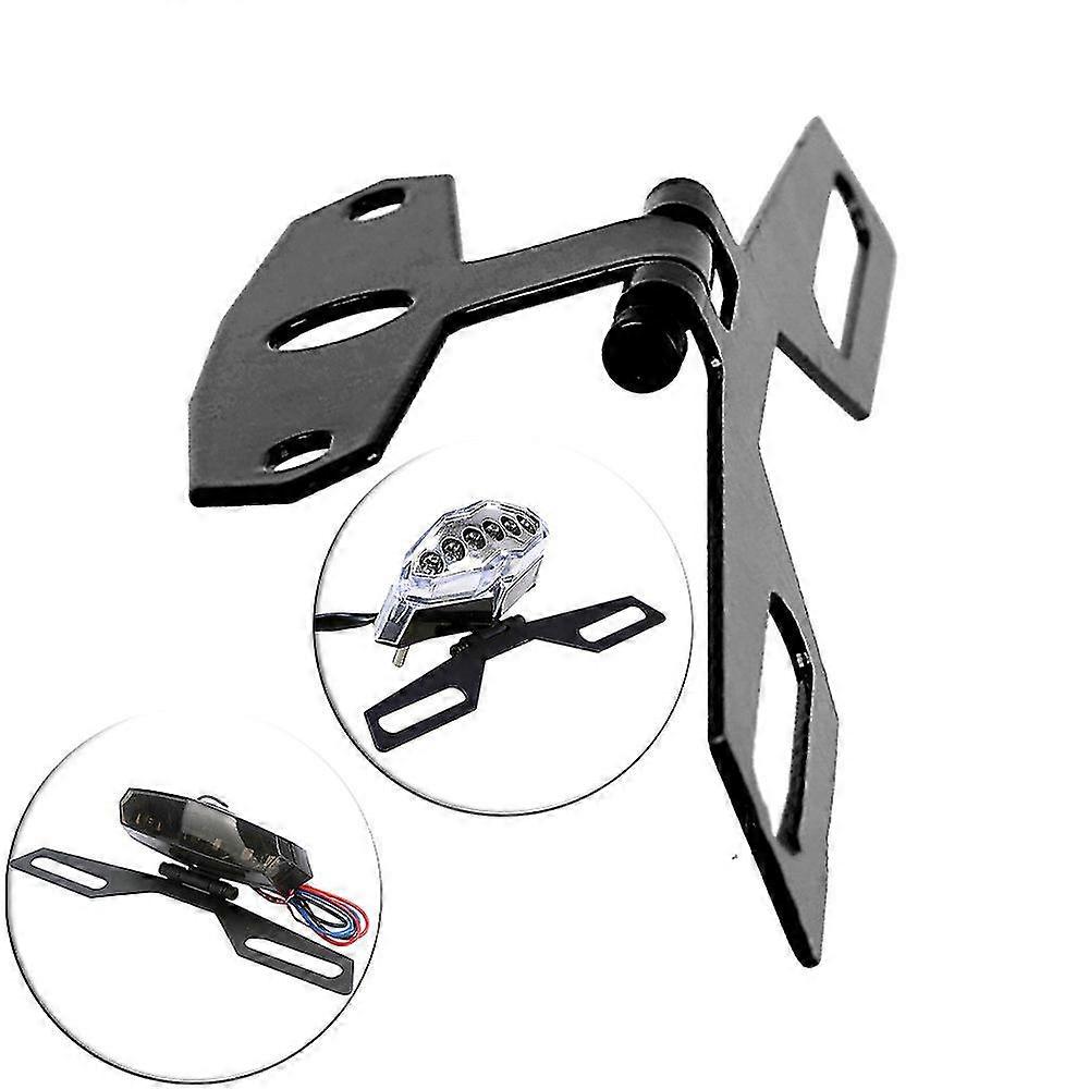Motorcycle License Plate Bracket1pcsblack