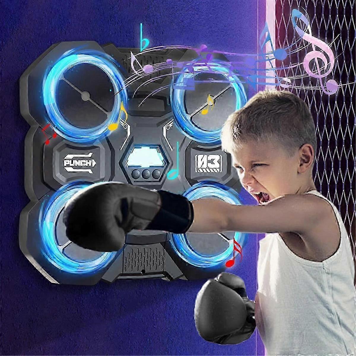Music Boxing Machine compatible with Children Smart Music Boxing Machine Wall Mounted Decompression 
