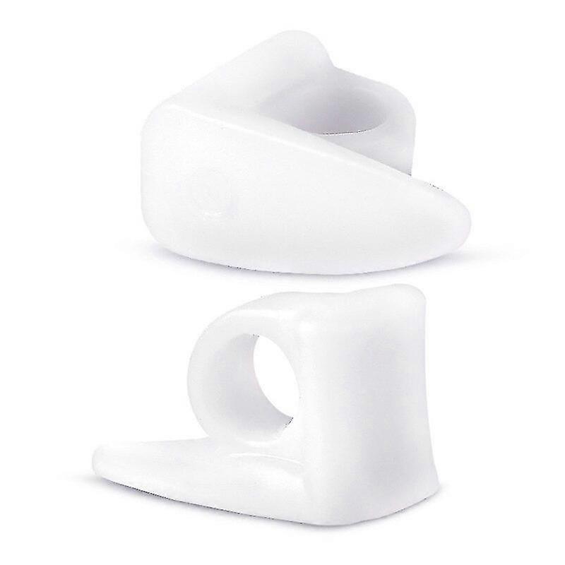 2pcs Silicone Toe Separator Hallux Valgus Corrector Bunion Bone Ectropion Adjuster