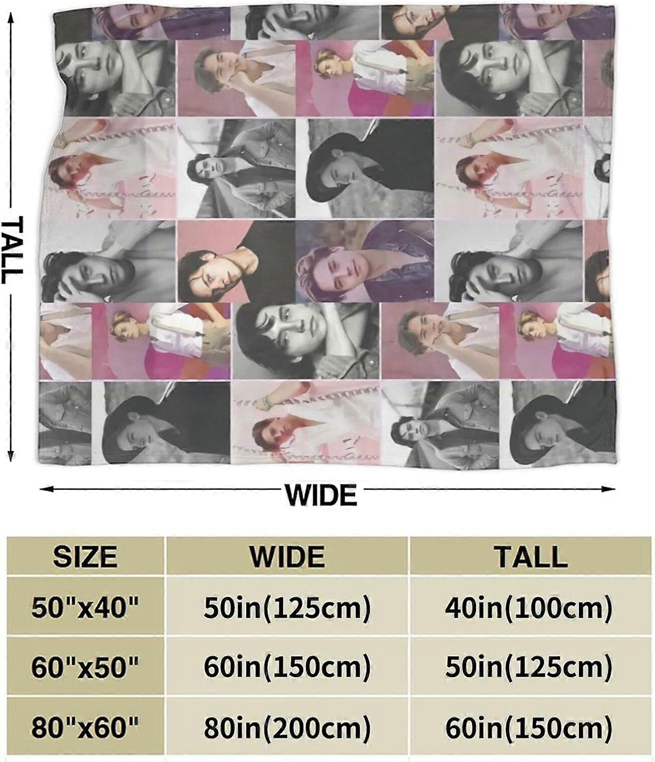 Cobertor Cameron Monaghan Cobertor de Cama Cobertor Macio Cobertor Antiestático Leve.-7435