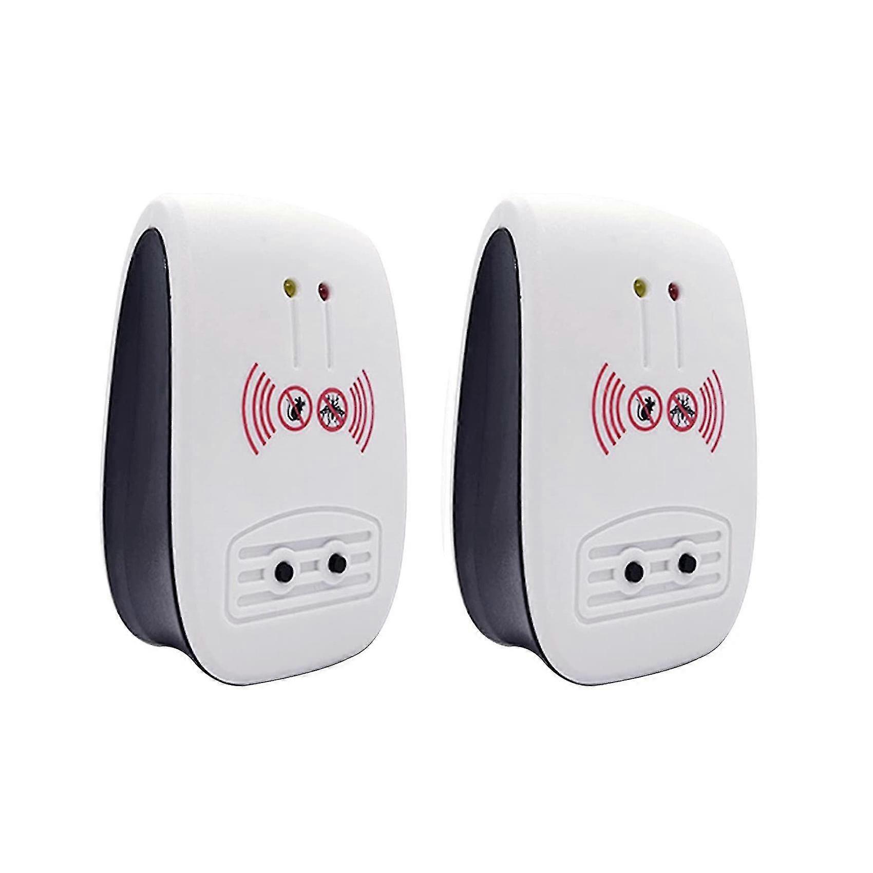 2pcs Electronic Stink Bug Repellent For Insect Mice Mosquito,eu Plug Tw