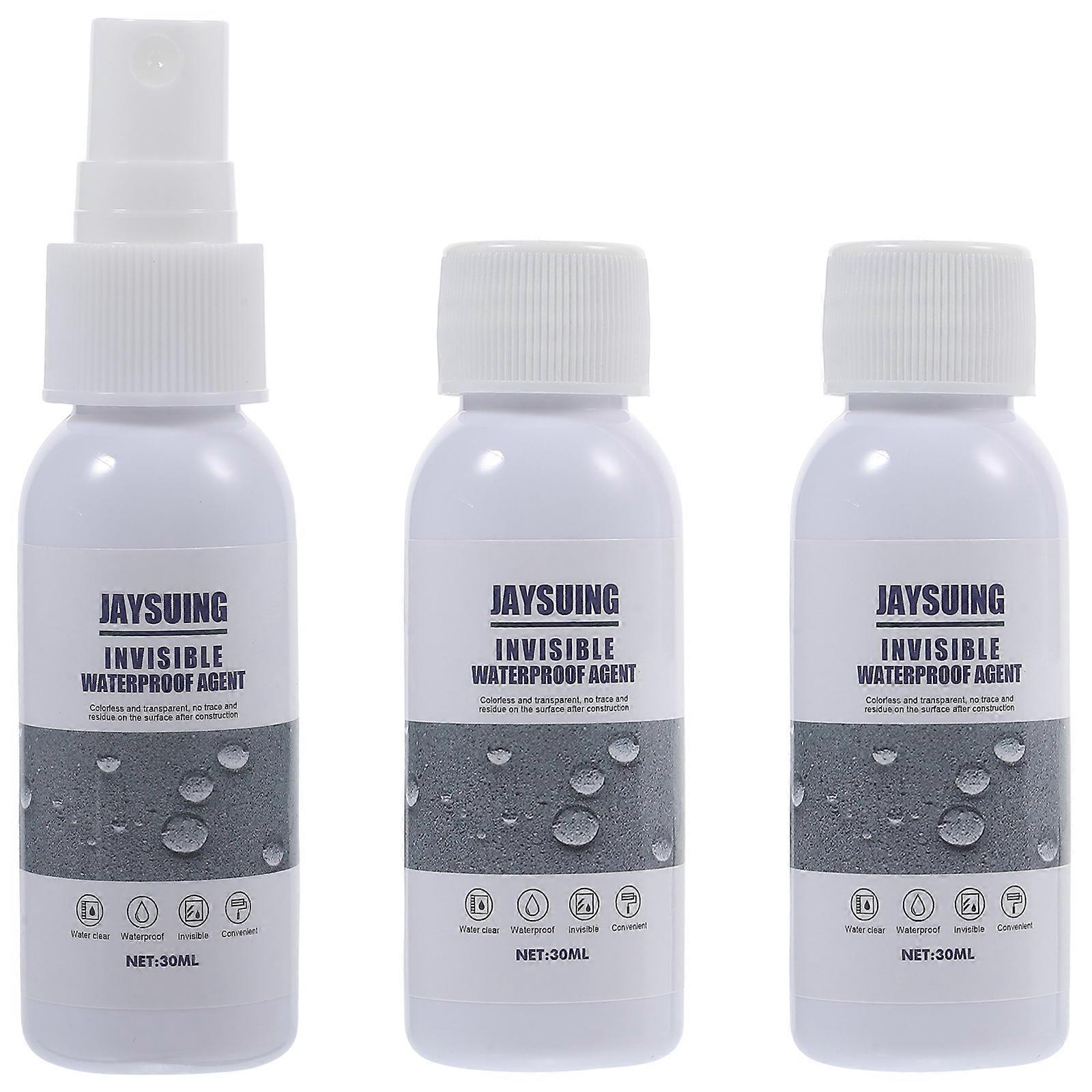 3 قطع أحذية العلوي واقية رذاذ القماش وصمة عار طارد رذاذ نانو للماء رذاذ الأحذية تسرب المياه رذاذ الأحذية