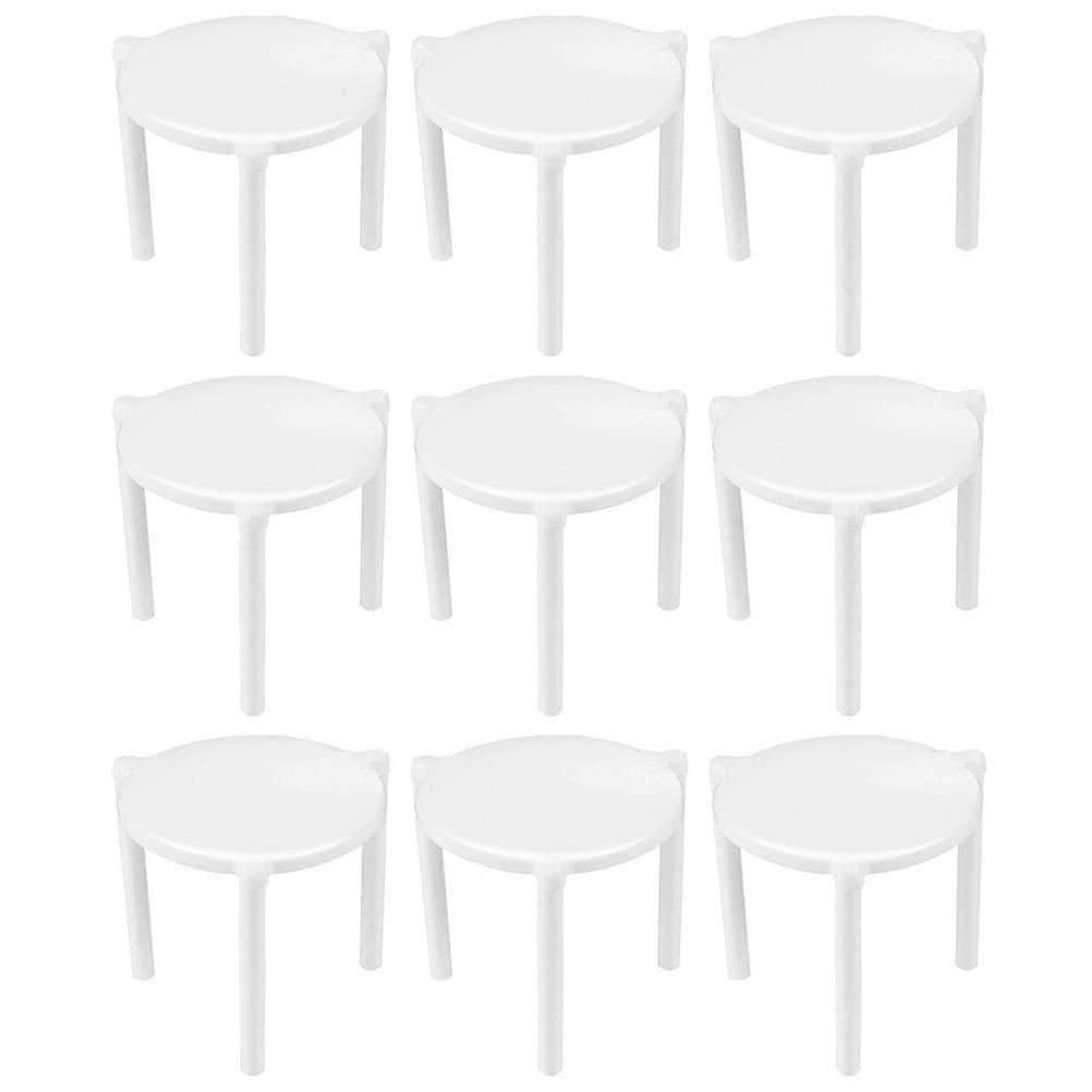 200 Stück weißes Display-Regal Pizza-Tisch-Box-Sparständer Pizzaständer-Gestell Schreibtisch Pizza-Saver Pizza-Display-Ständer