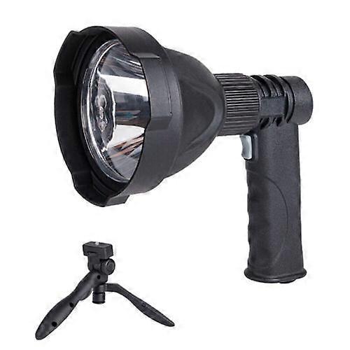 Handheld LED Spotlight USB Rechargeable Camping Hunting Flashlight Torches Lamp