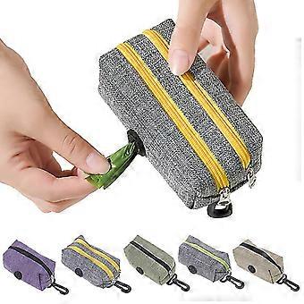 Bærbar Dog Poop Bag Dispenser Bag Pet Puppy Pick Up Poop Bag Pet Supplies (1stk)