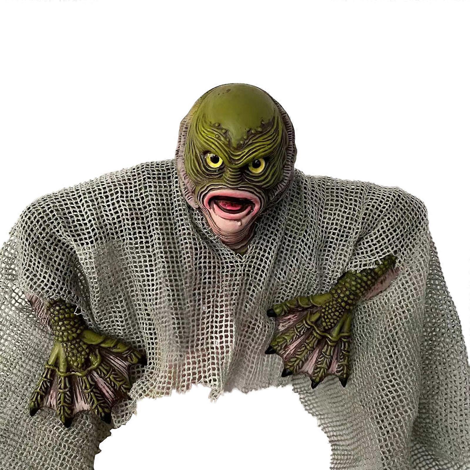 מוסך מצחיק תפאורה ביתית ברים תפאורה, איש לטאה אימת קישוט קיר, מוסך קלאסי אימה עיצוב חדר שינה